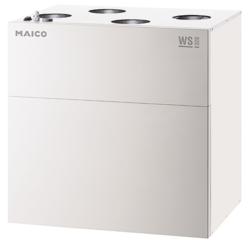 Lüftungsgerät 320cmb/h zentr_Zu/Abluft Abluft