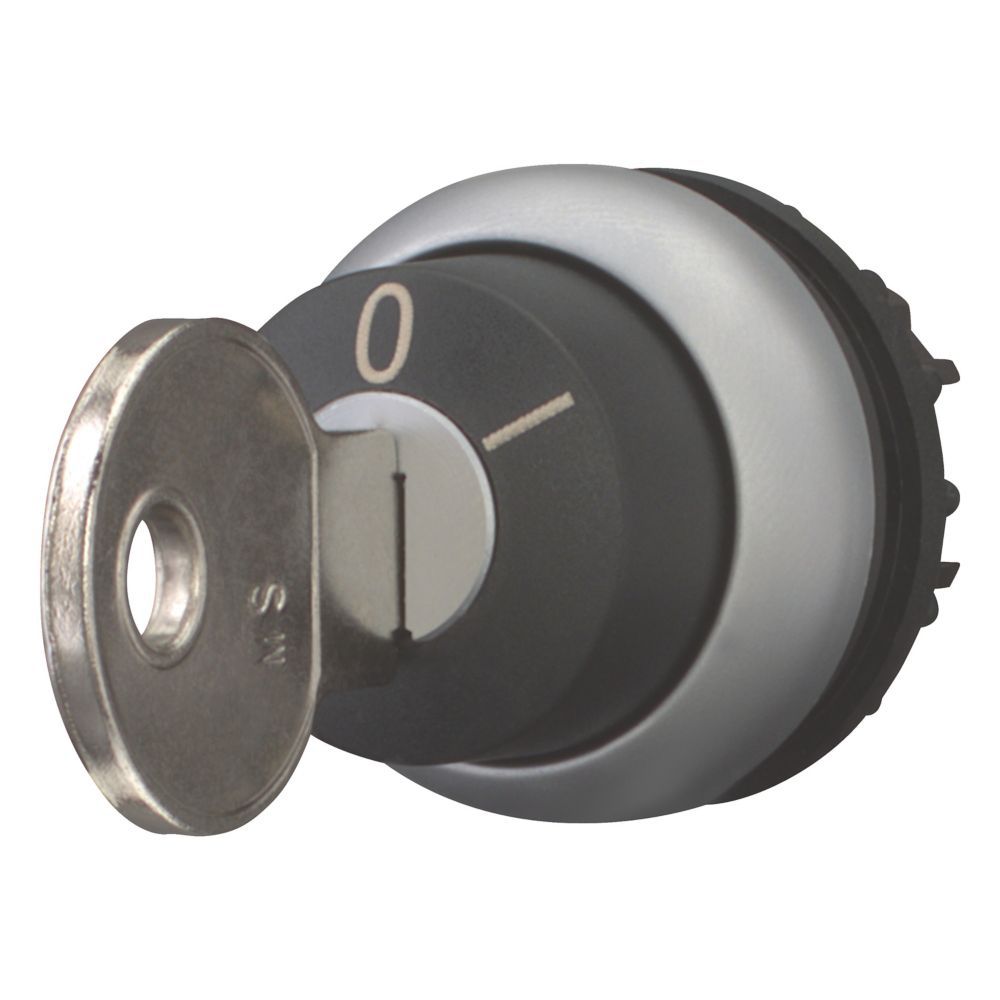 Schlüsselschalter 2stuf rnd Ø22,5mm Schaltfunktion verrastend