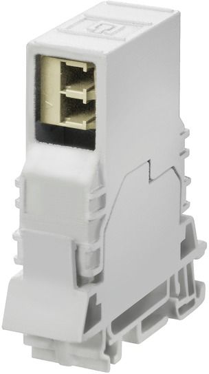 Gehäuse LWL-Kuppl 2f lgr Klemmbef ohne