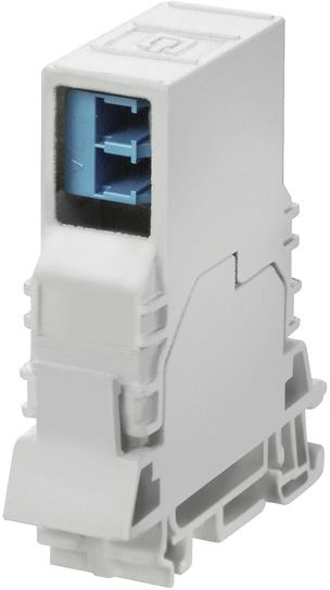 Gehäuse LWL-Kuppl 2f lgr Klemmbef ohne