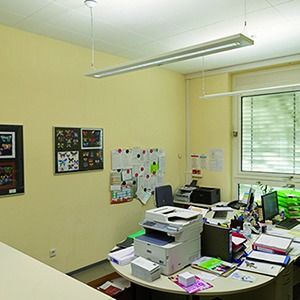 LED-Pendelleuchte 50W stail 4000K 6769lm alu 1LED LED nicht austauschbar sym IP20