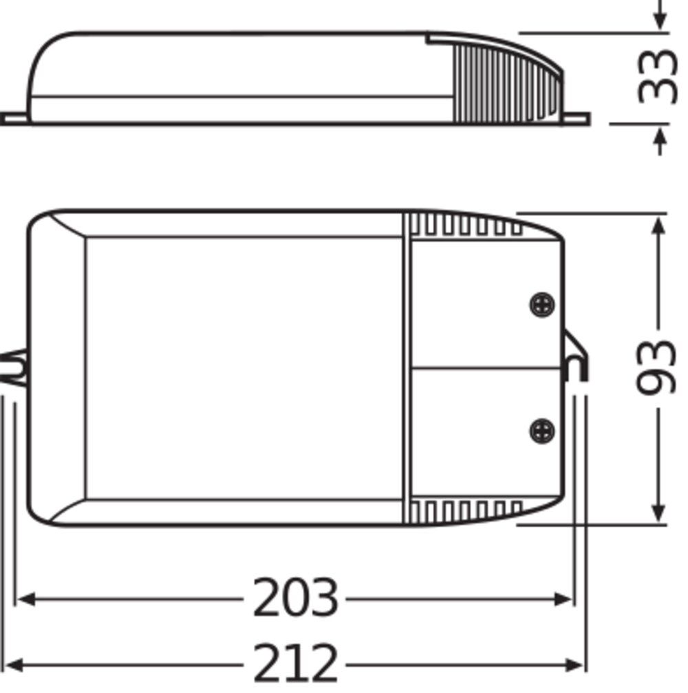 Vorschaltgerät 150W elektr f.HI 195x93mm Für Lampenart HI