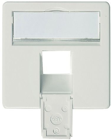 Zentralplatte Mod-Jack 1f aws Schraubbef ohne