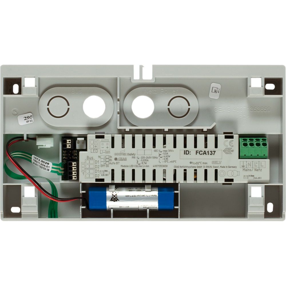 LED-Sicherheitsleuchte CGLine+ 4,7W IP20 1LED Wandanb 20m eins ÜberwBaust dezentr