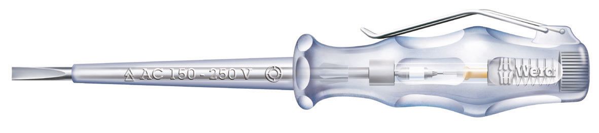 Spannungsprüfer 1p 150-250V Glimm opt v.Prüfobjekt Einpolige Phasenanzeige