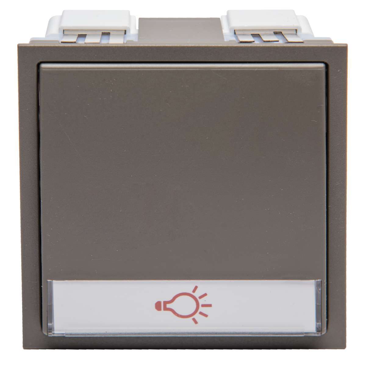 Lichtmodul 1RT gr 75x80mm syst.unabh B75xH80mm