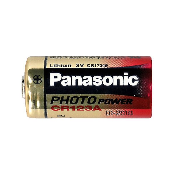 Batterie 3V CR123 A LiMan 3V 1600mAh