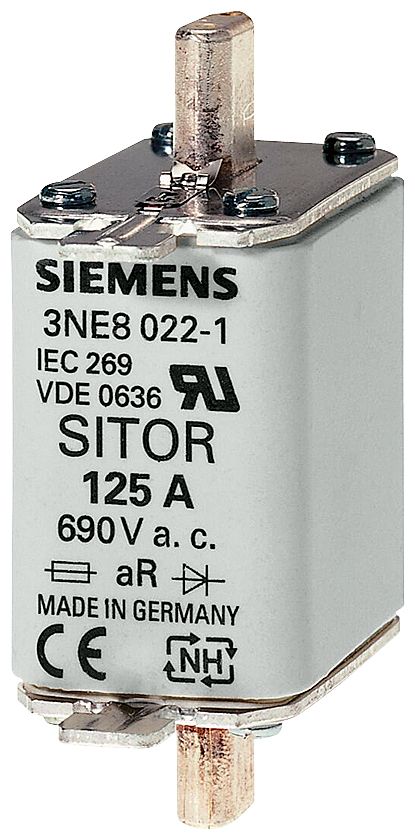 NH-Sicherungseinsatz 125A NH00 690VAC gS Kombik