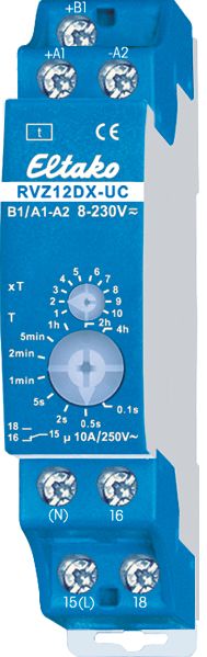 Zeitrelais REG 8-230VUC 1W analogMF 1TE Ein/Aus_wischrelais