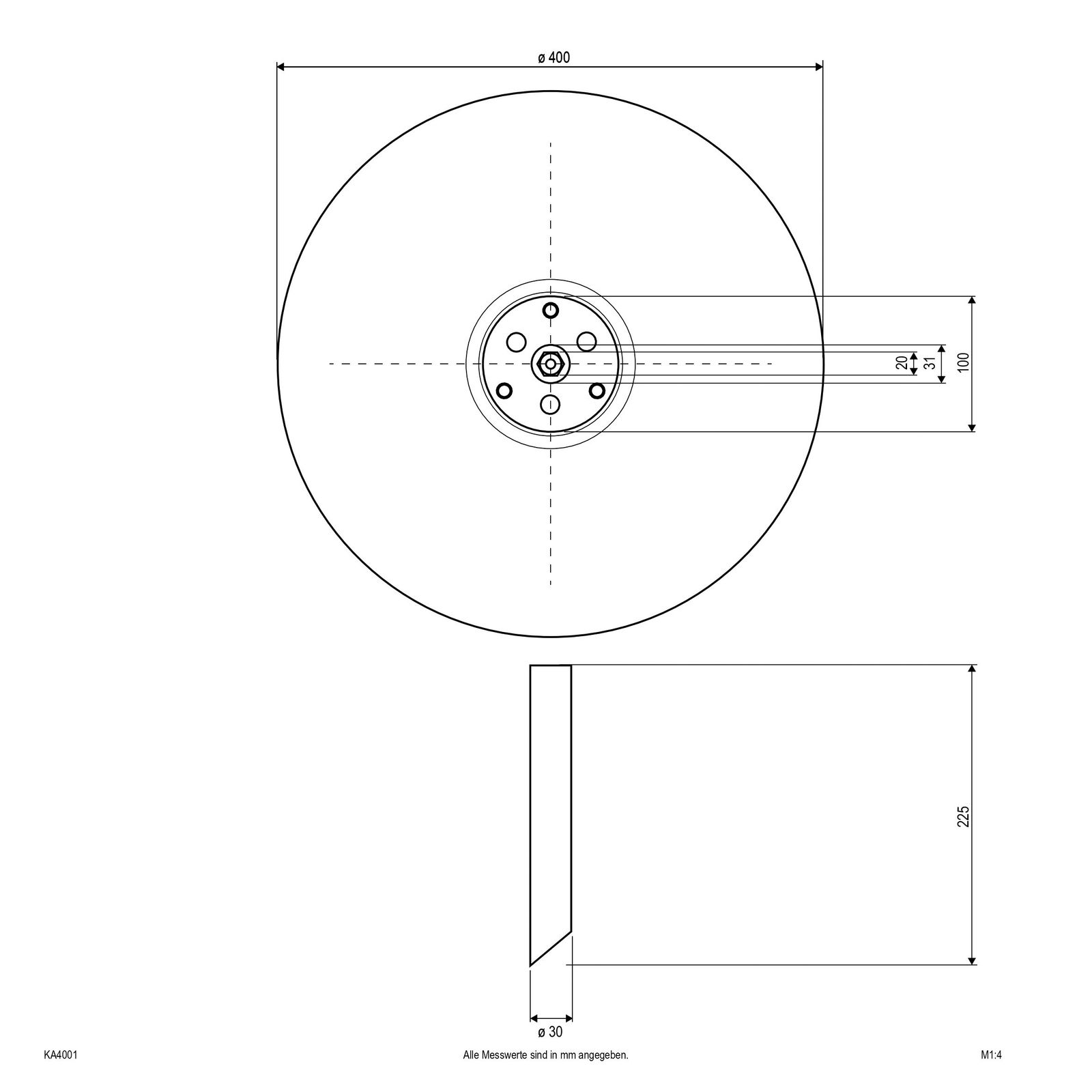 Kugelleuchte Ø400mm ws IP55 60W m.LM AGL