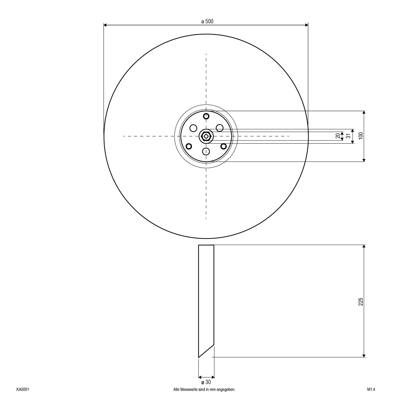 Kugelleuchte Ø500mm ws IP55 60W m.LM AGL