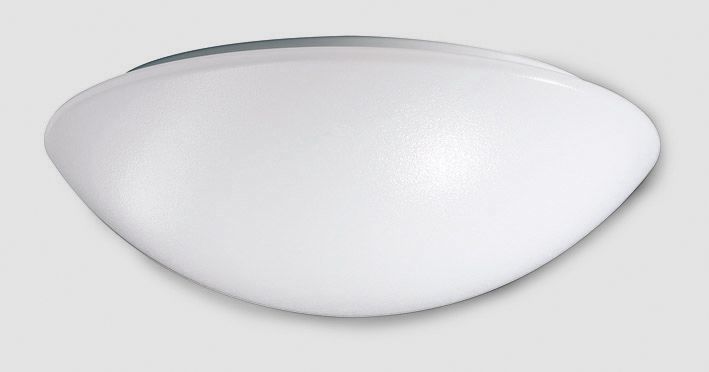 Kunststoffleuchte 60W HV ws IP40 E27