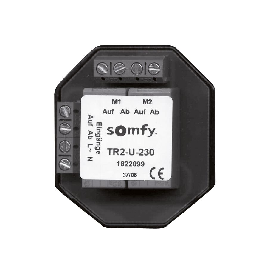Trennrelais Jalousie AP TR2-U-230 2mot ZentrEing 230V 3,15A