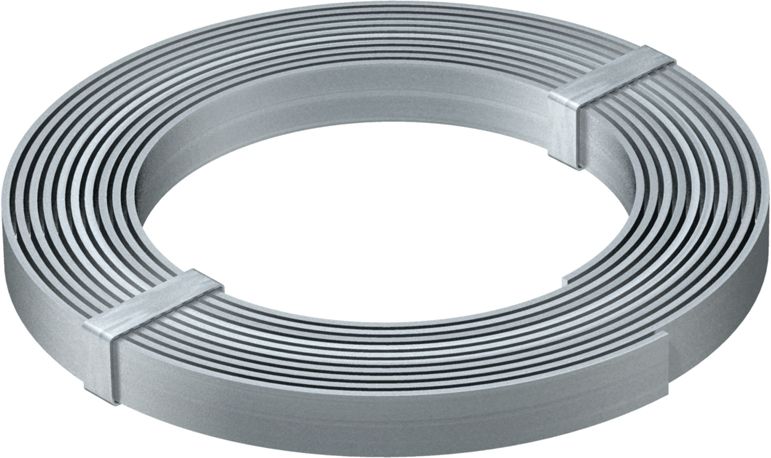 Flachleiter/Band V4A 30x3,5mm unbeh Edelstahl (V4A)