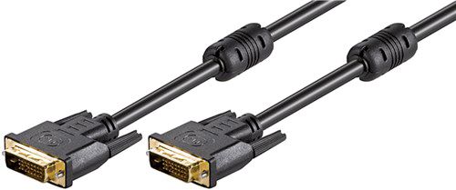 DVI-Kabel 5m DVI Stecker 25p