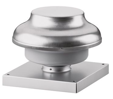 Dachventilator Ø100mm Radial 230V 70°C 300cbm/h 50W Stahlbl IPX5 vz 50Hz