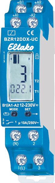 Betriebsstundenzähler digi REG UC 8-230V 9999h Reset-Tast IP20 netzsync