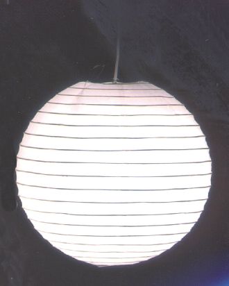 Pendelleuchte 60W PAPER HV E27 sym IP20 Ø400mm