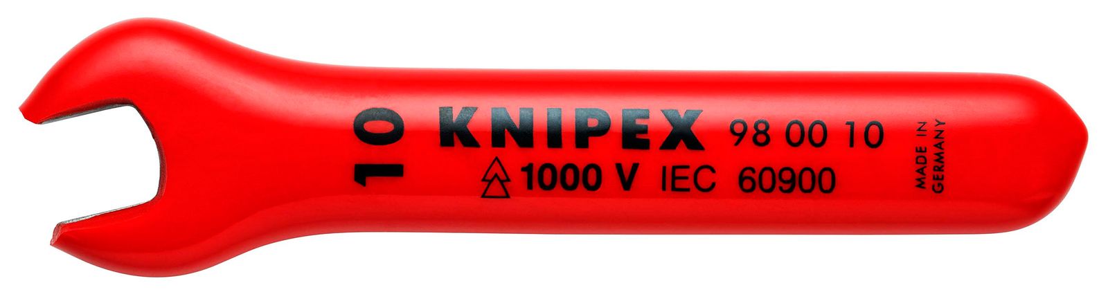 Einmaulschlüssel SW/10 1000V Schutzisoliert 1000V