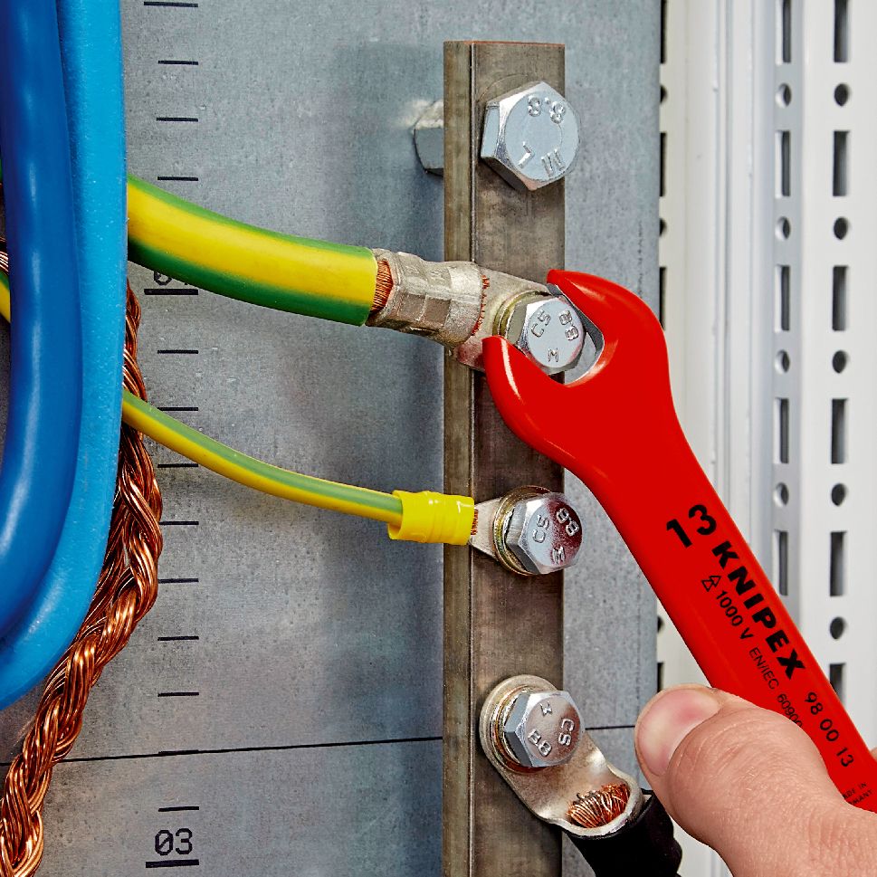 Einmaulschlüssel SW/10 1000V Schutzisoliert 1000V