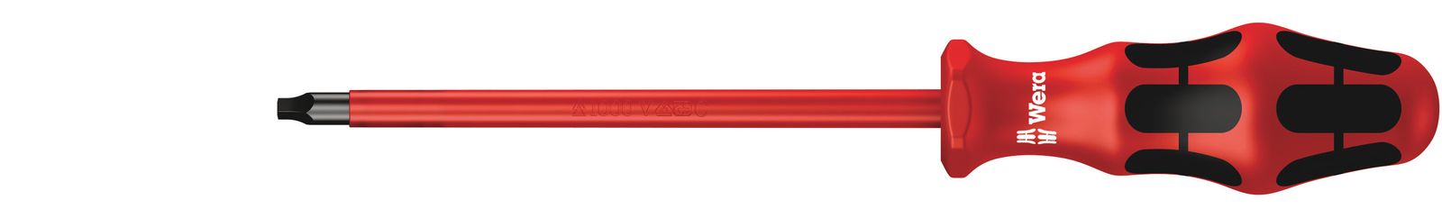 Innenvierkant-Dreher 3,37x150mm 1000V VDE Schutzisoliert 1000V Größe:3