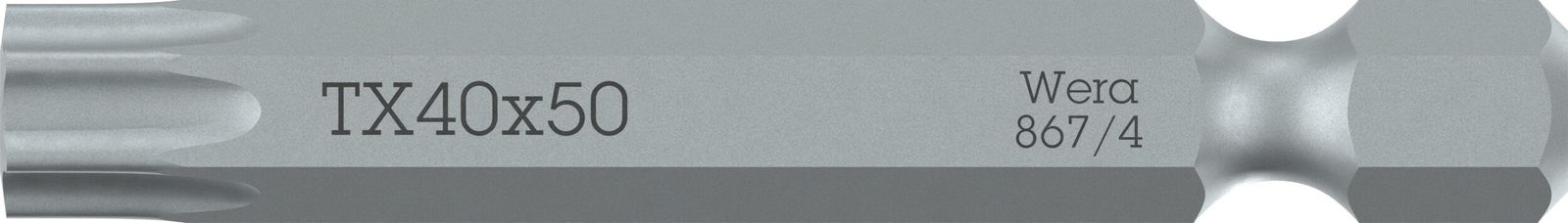 Bit TX2 2mm L=50mm 6,4mm(1/4) 1/4Zoll