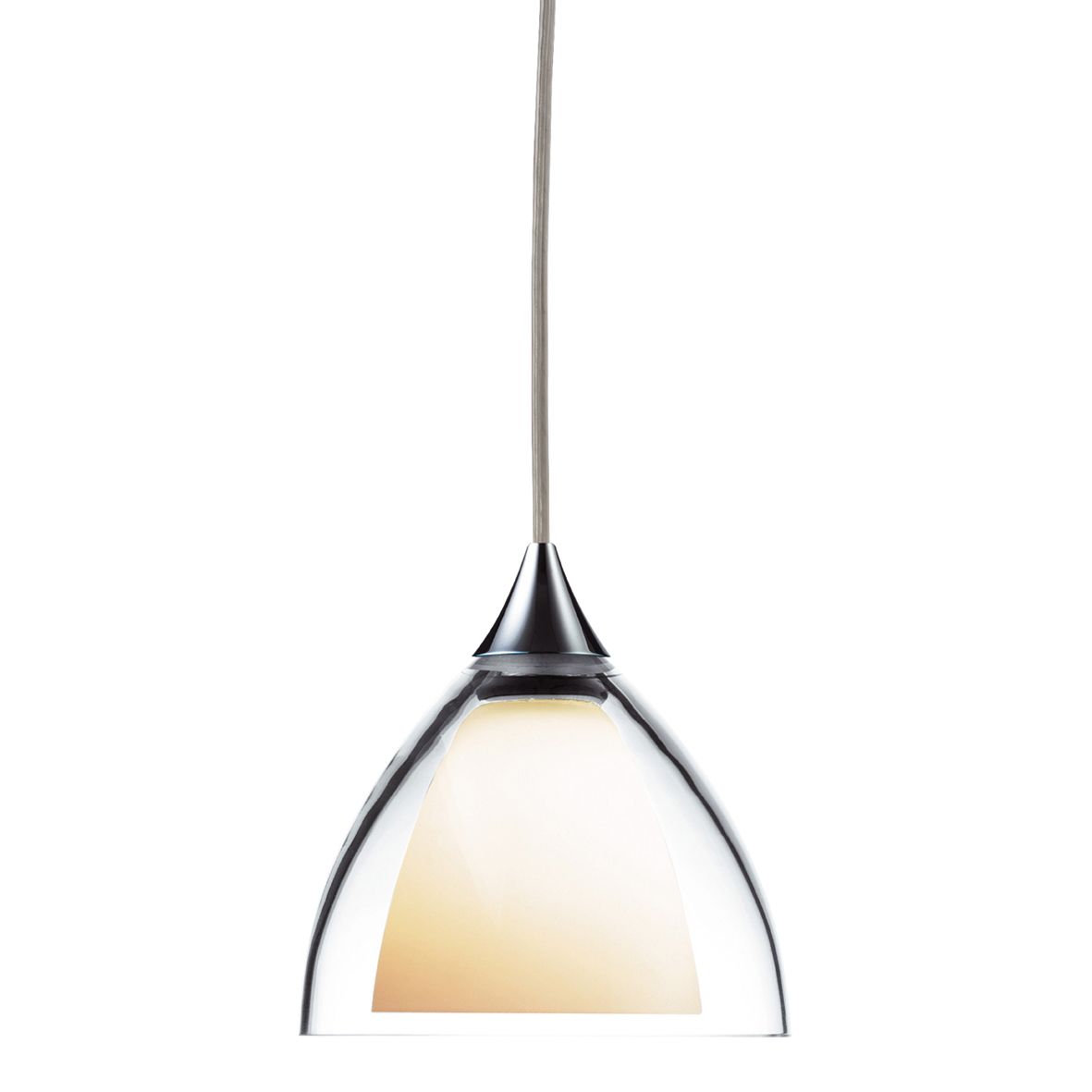 Pendelleuchte 60W SILVA DOWN HV chr G9 sym IP20