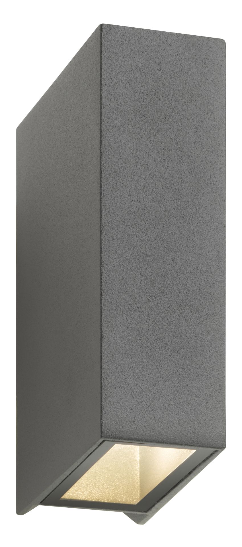 LED-Up/Down Leuchte 9W 3000K 710lm IP54 graphit 90x43x125mm