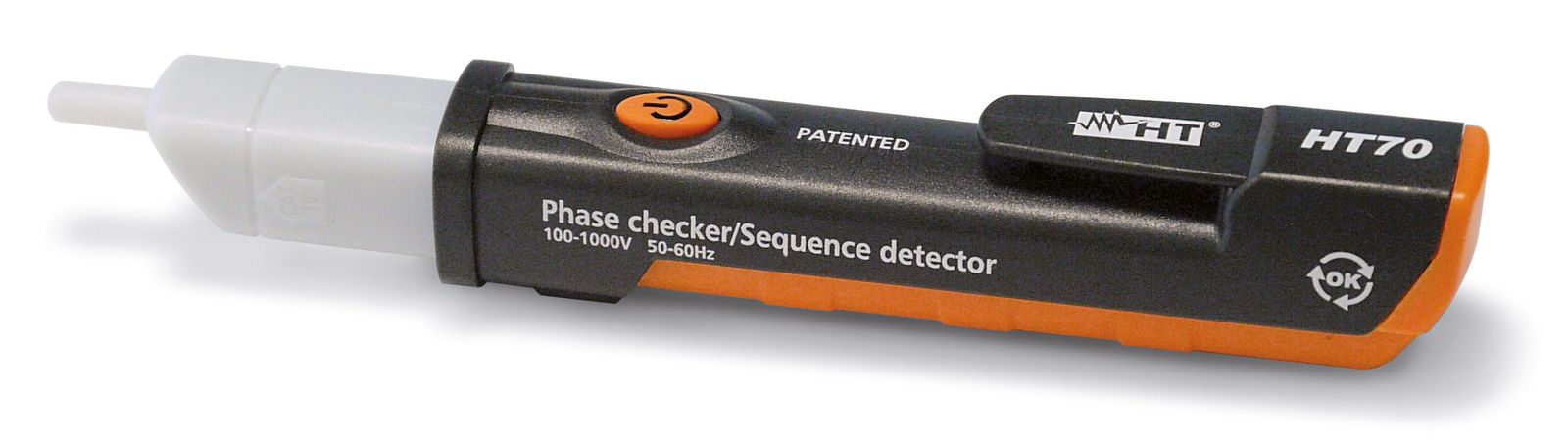 Spannungsprüfer 1p CAT.IV 100-1000V LED Drehfeldrichtungsanzeige Batt