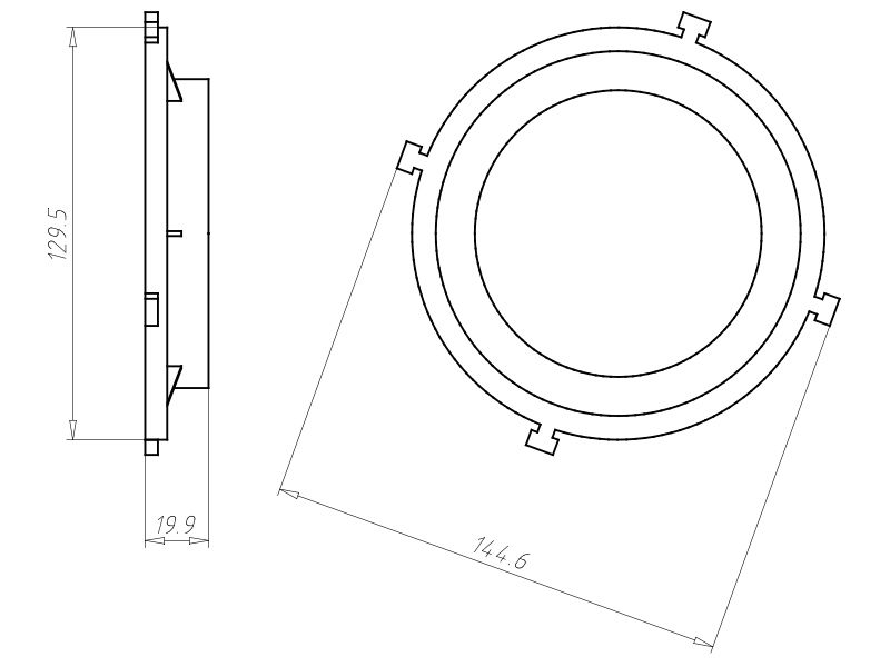Frontteil HaloX Zubehör