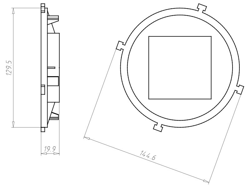 Frontteil HaloX Zubehör