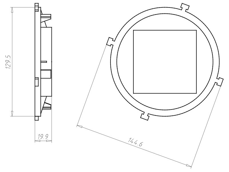 Frontteil HaloX Zubehör