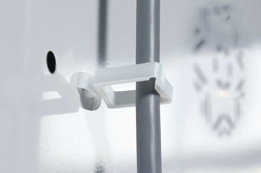 Steckschelle 1f Ø5mm geschl Kst f.Brandschutzber