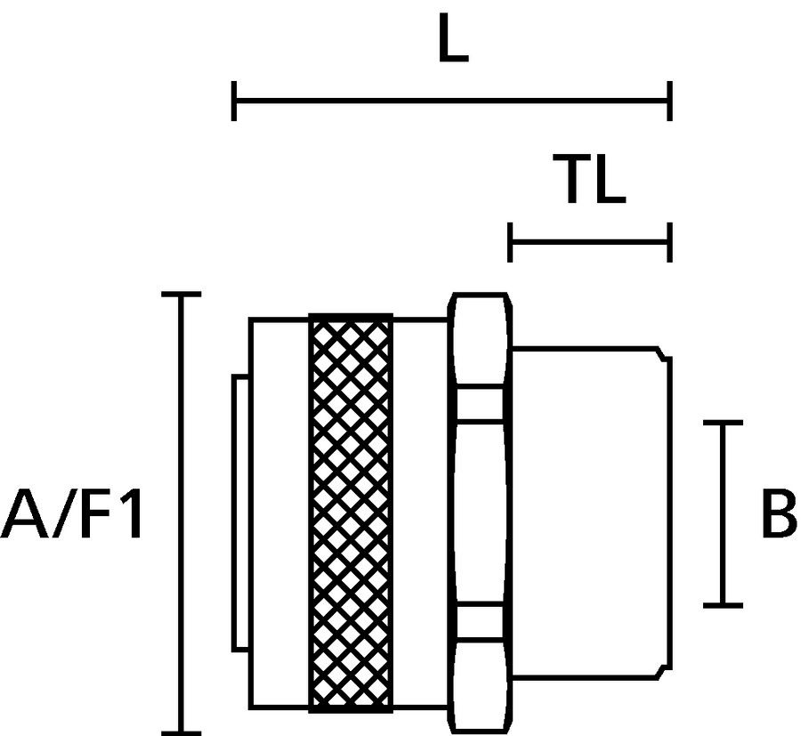 Schlauchverschraubung Ms Ø20mm PG16 IP54 Gew ger
