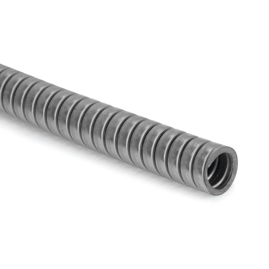 Metallschutzschlauch VA ohne Ummantelung Ø16mm IP40 -100-400°C