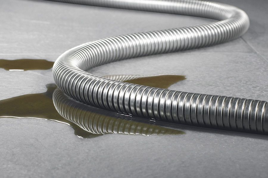 Metallschutzschlauch VA ohne Ummantelung Ø16mm IP40 -100-400°C
