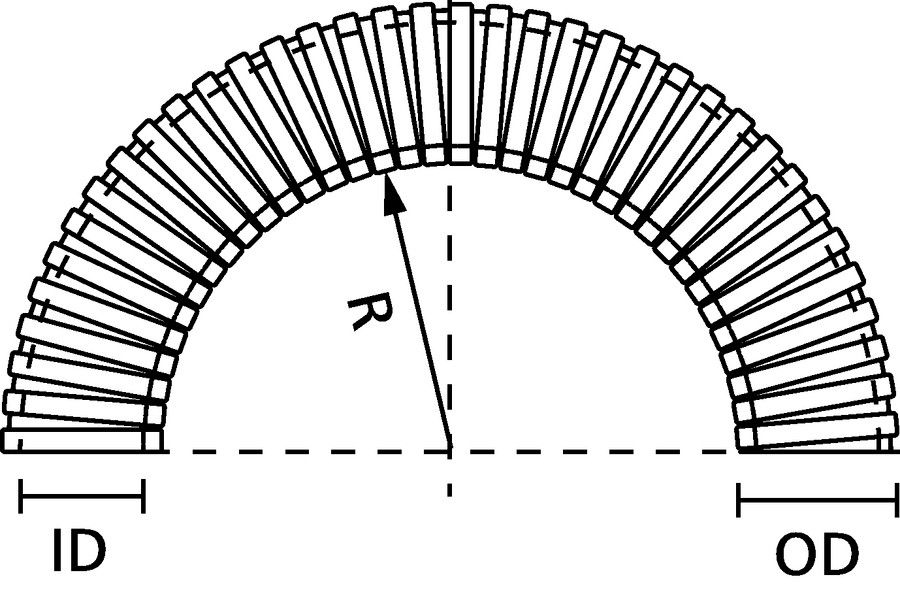 Metallschutzschlauch VA ohne Ummantelung Ø16mm IP40 -100-400°C