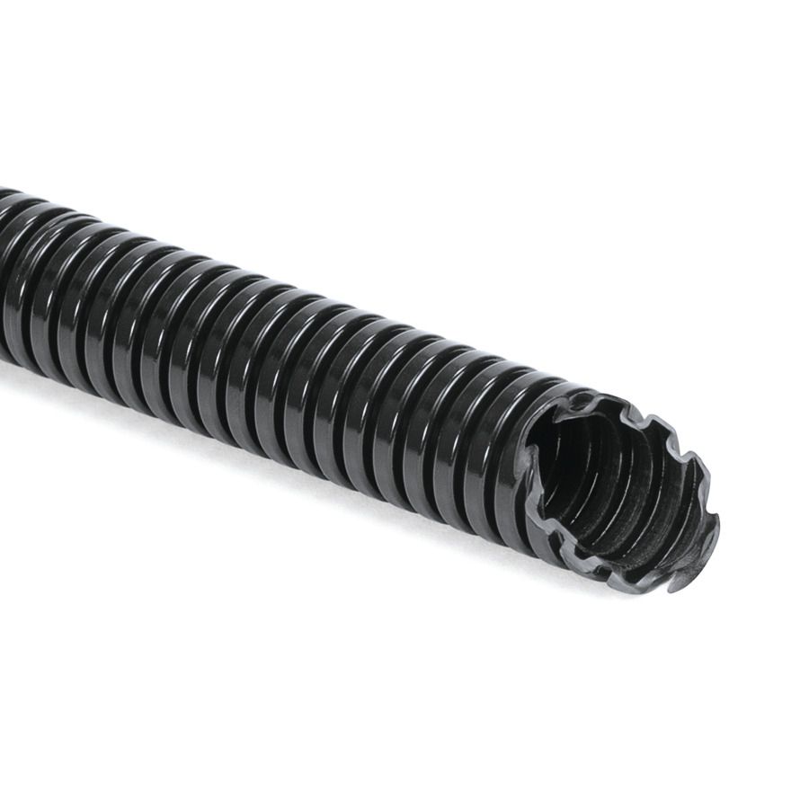 Wellrohr Ø42mm PA IP68 ohne Ummantelung sw Polyamid (PA) UV-best -40-120°C