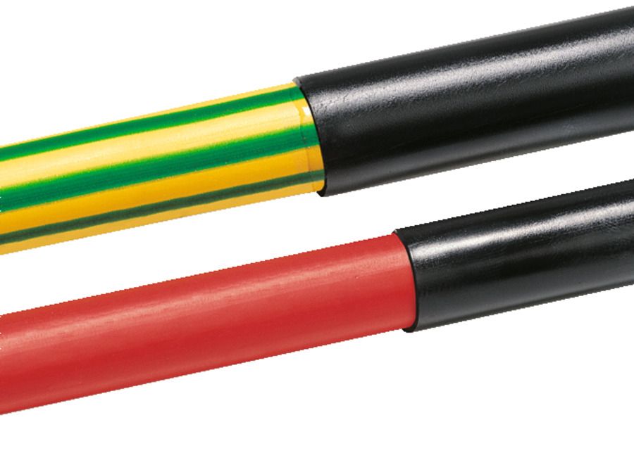 Schrumpfschlauch dünnw L1,2m Ø52/13mm sw 4:1 Mit Innenkleber 2,55mm -55-125°C