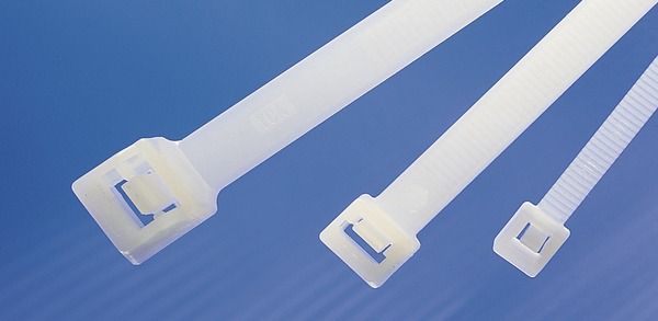 Kabelbinder L200mm natur 4,6x1,5mm PA -40-85°C Polyamid (PA) KstZunge/Nase