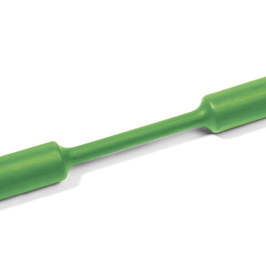 Schrumpfschlauch dünnw L30m Ø1,5/0,5mm gn 3:1 -55-135°C Polyolefine (PO-X)