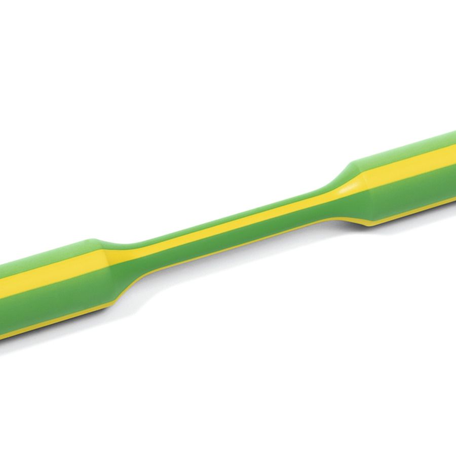 Schrumpfschlauch dünnw L30m Ø3/1mm gn/ge 3:1 0,6mm -55-135°C Polyolefine (PO-X)
