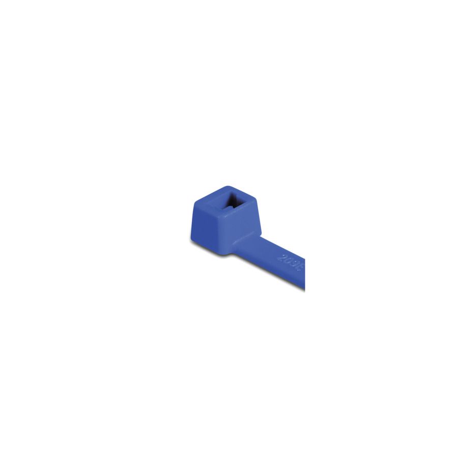 Kabelbinder L382mm bl 4,7x1,7mm Kst -80-170°C KstZunge/Nase