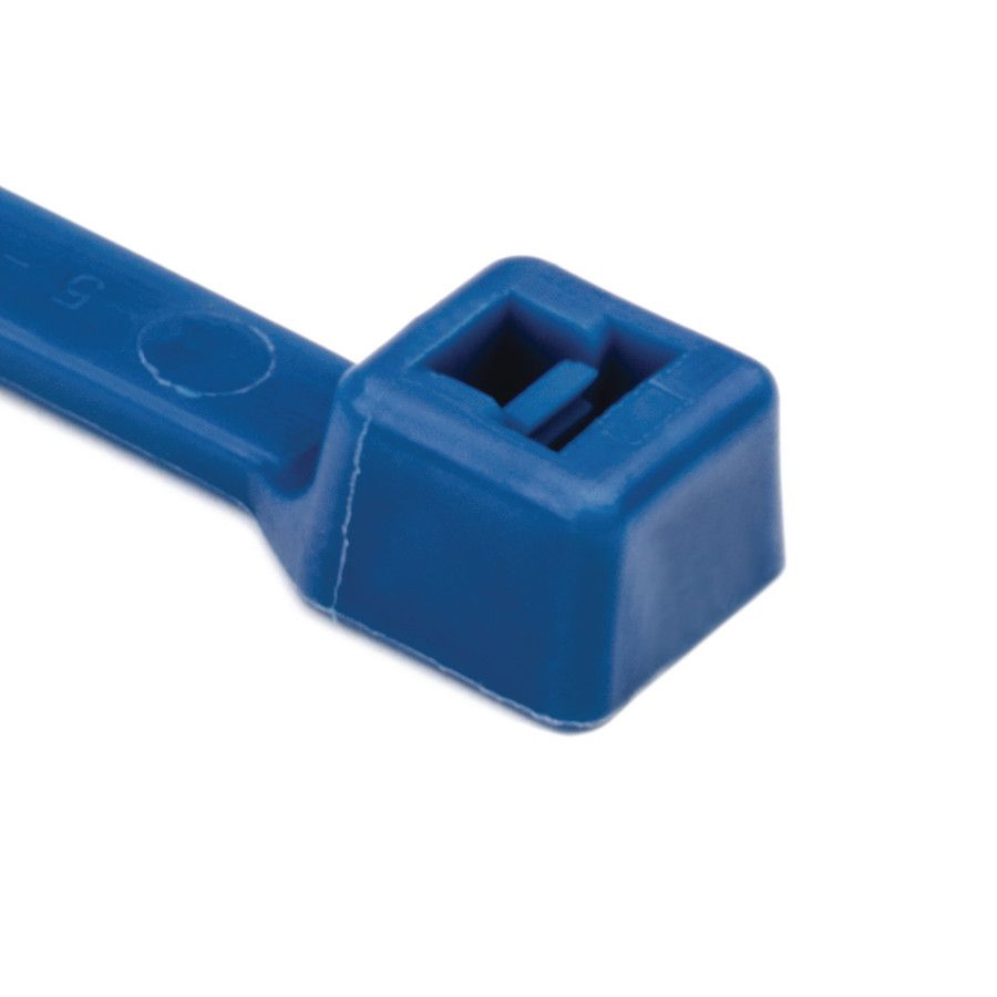 Kabelbinder L382mm bl 4,7x1,7mm Kst -80-170°C KstZunge/Nase
