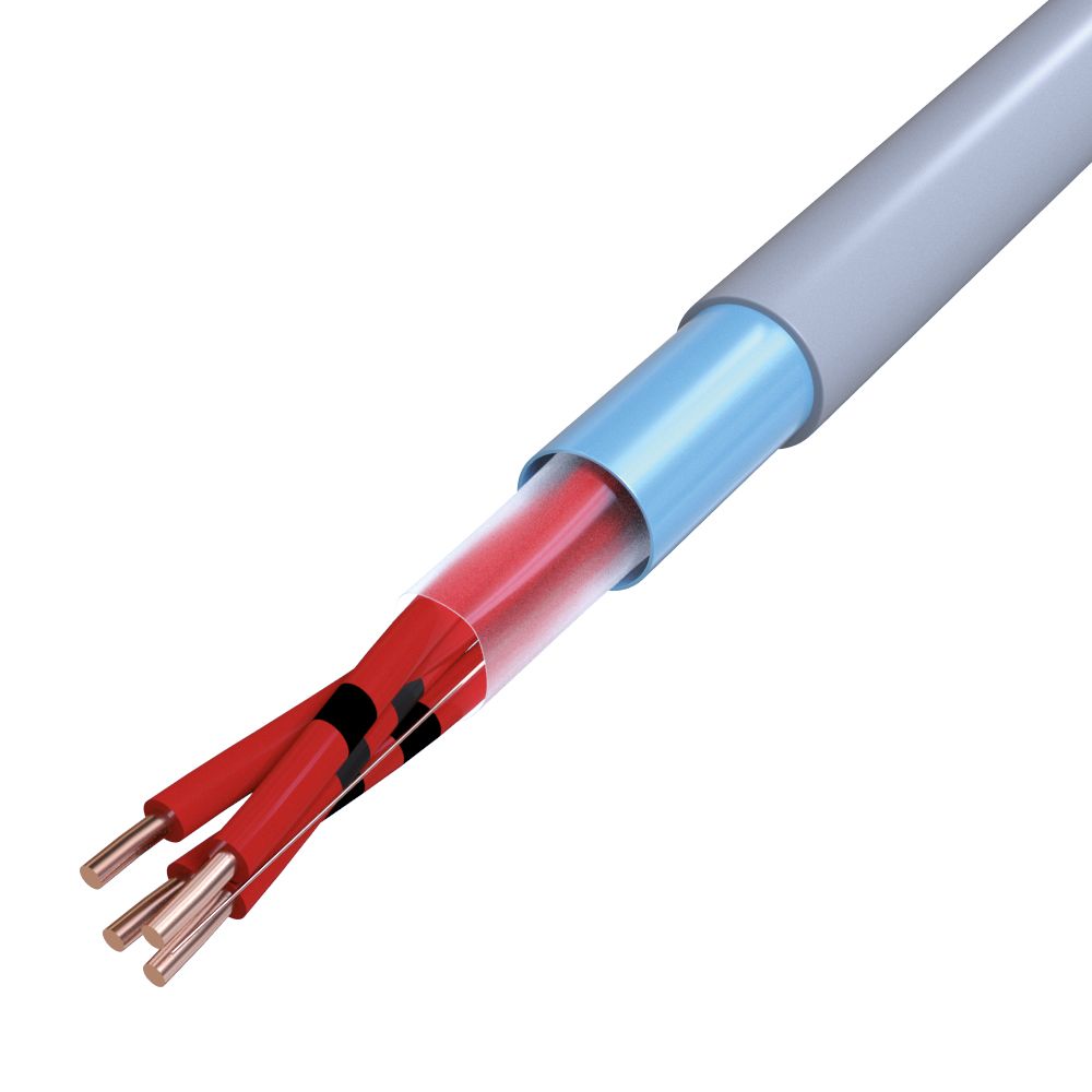 Fernmeldekabel Eca J-2YSTY 2x2x0,6 gr R250 Kl.1 = eindrähtig Polyolefine Folie