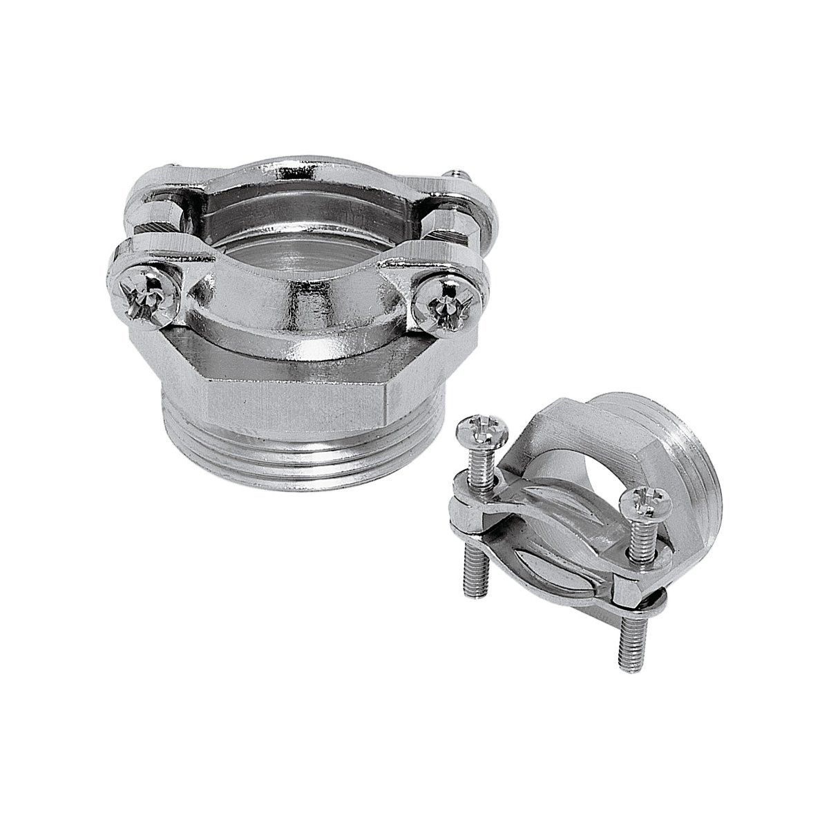 Kabelverschraubung PG16 Ms si vernick 7,5mm IP20 ger m.Zugentlastung