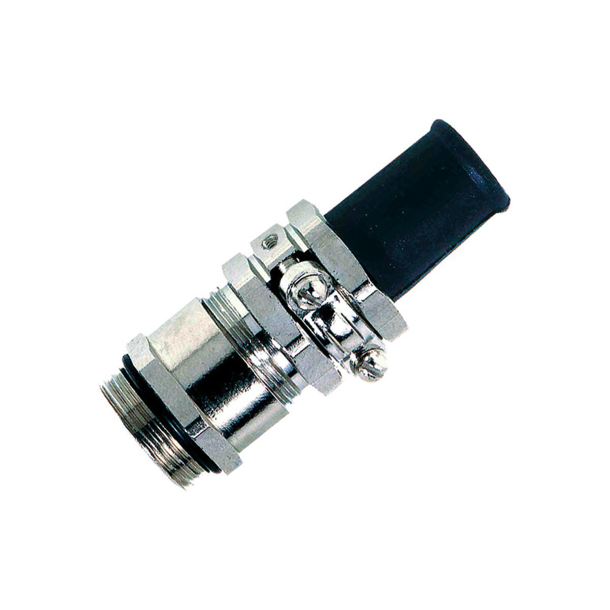 Kabelverschraubung PG13,5 Ms si vernick 6,5mm IP65 ger m.Zugentlastung