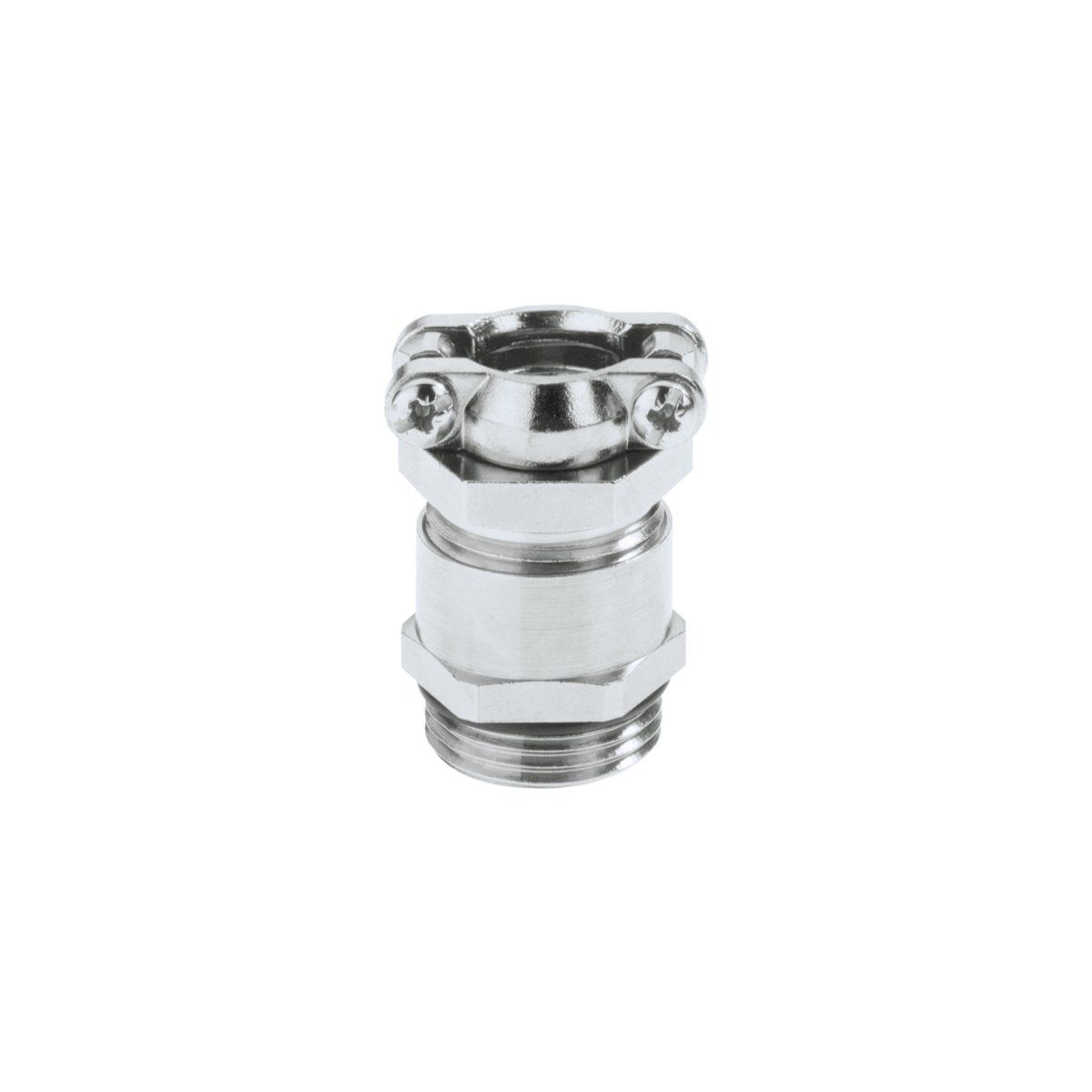 Kabelverschraubung PG9 Ms si vernick ger 15mm IP55 m.Zugentlastung