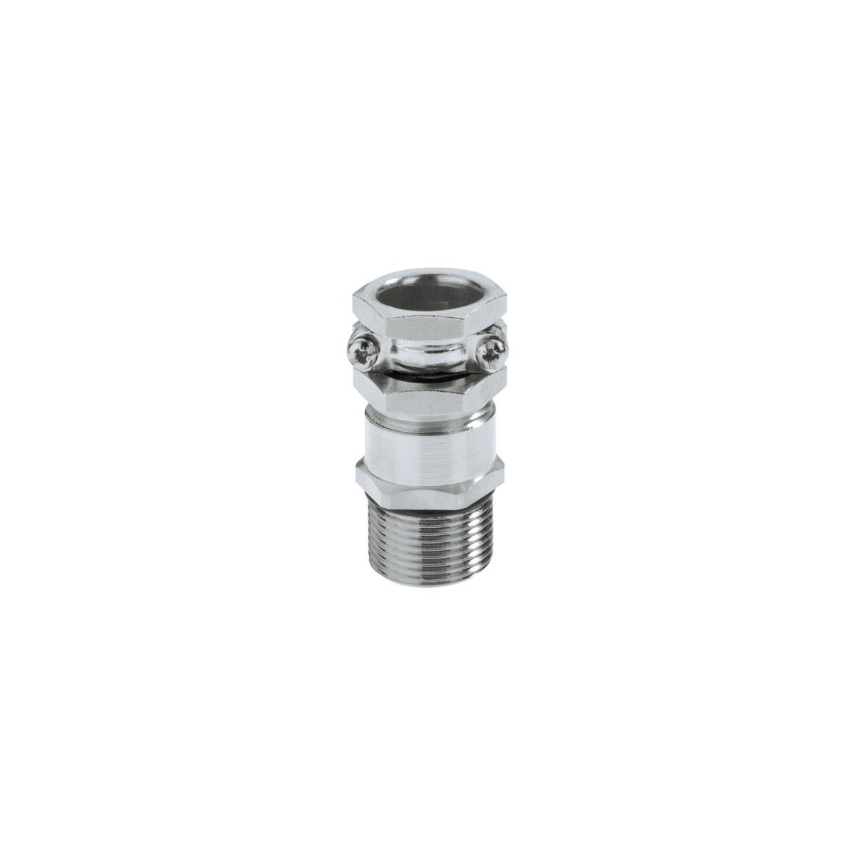 Kabelverschraubung PG42 Ms si vernick 10mm IP55 ger m.Zugentlastung
