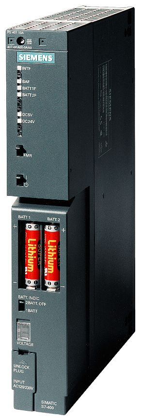 SPS-Systemstromversorgung SIMATIC DC UC 5-24V 10A 50x290x217mm